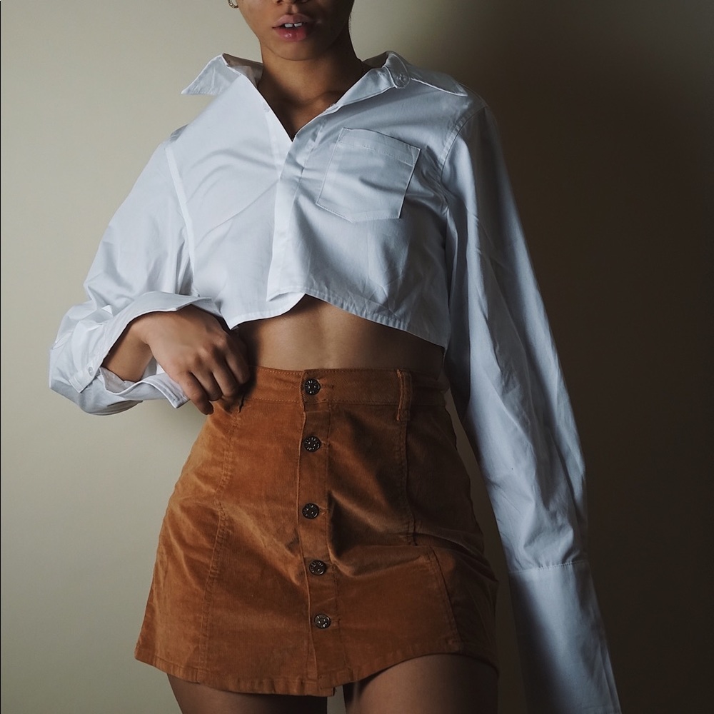 Brown Fall Skirt